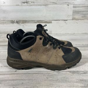 Ecco Mens Yak Gore-Tex Leather Upper Low Lace Up Hiking Sneakers Shoes Brown Siz